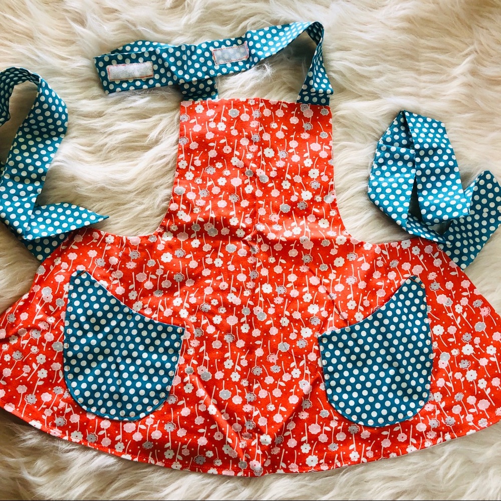 Handmade apron, one of a kind